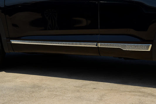 Chrome Door Moldings Libao (ABS) for Toyota Highlander 2013-2019 - image 1