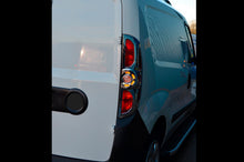 Chrome Tail Light Covers (2010-2015, 2 pcs, plastic) for Fiat Doblo II 2010-2022 - image 2