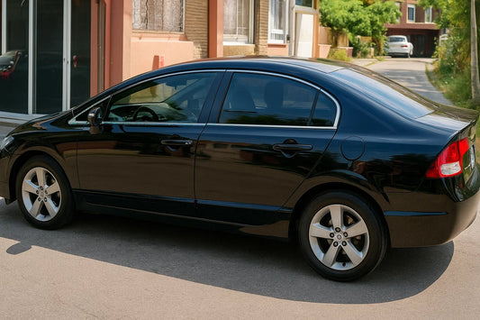 Full Window Trim Stainless Steel (12 pcs) for Honda Civic Sedan VIII 2006-2011 - image 1