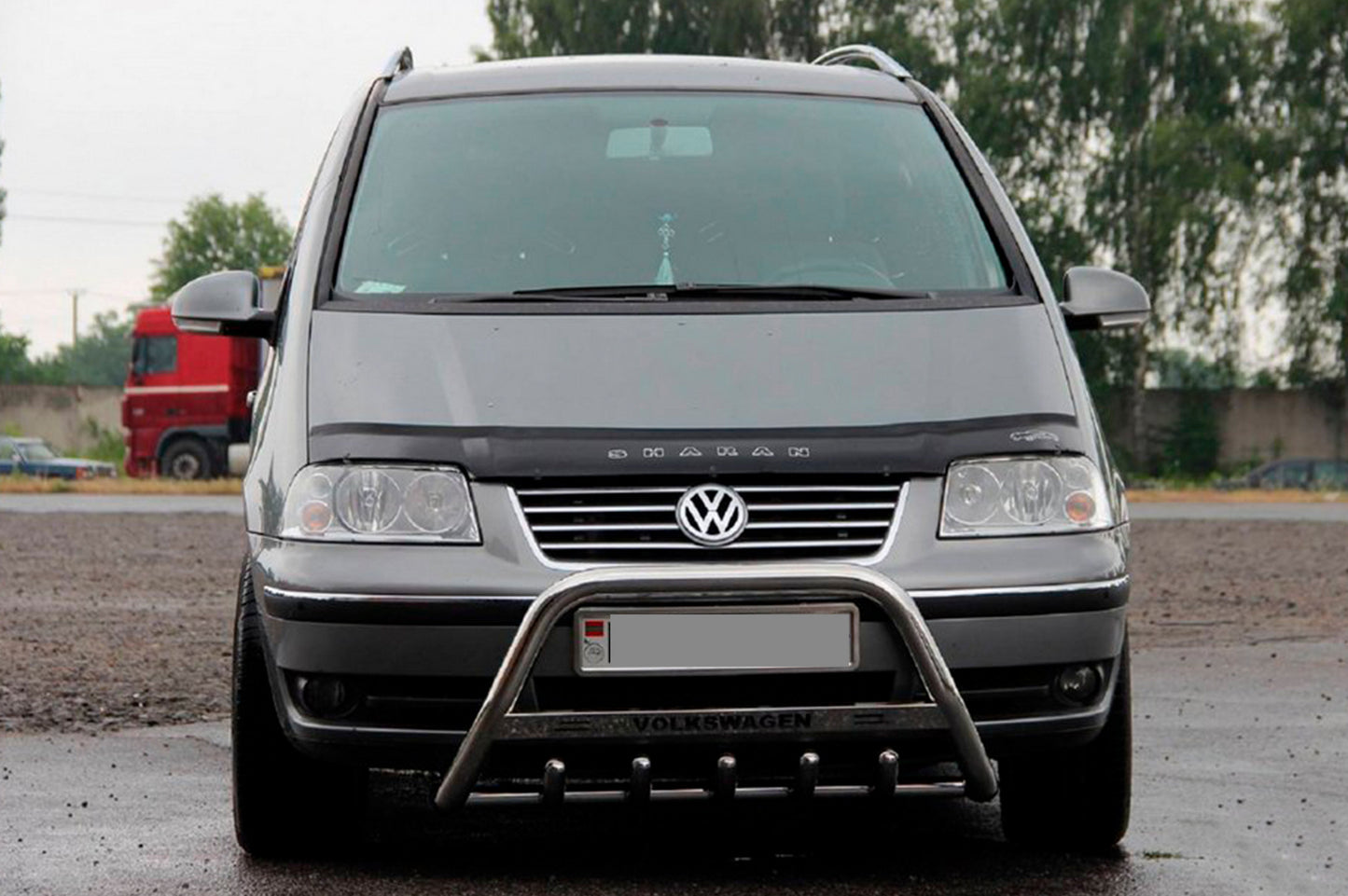 Bull Bar WT004 Stainless Steel for Volkswagen Sharan 1995-2010 - image 3
