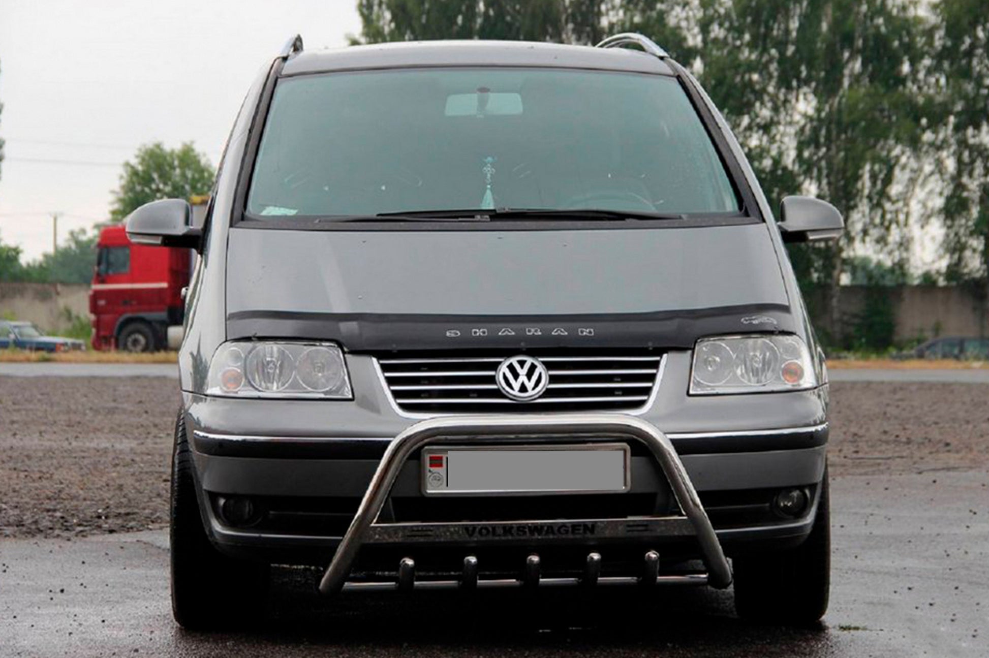 Bull Bar WT004 Stainless Steel for Volkswagen Sharan 1995-2010 - image 3