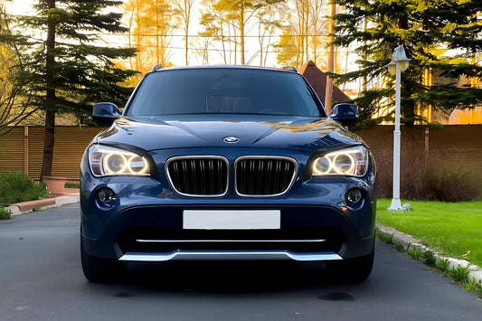 Kidneys M-Look (Gloss Black with Chrome Trim) for BMW X1 E84 2009-2015 - image 1