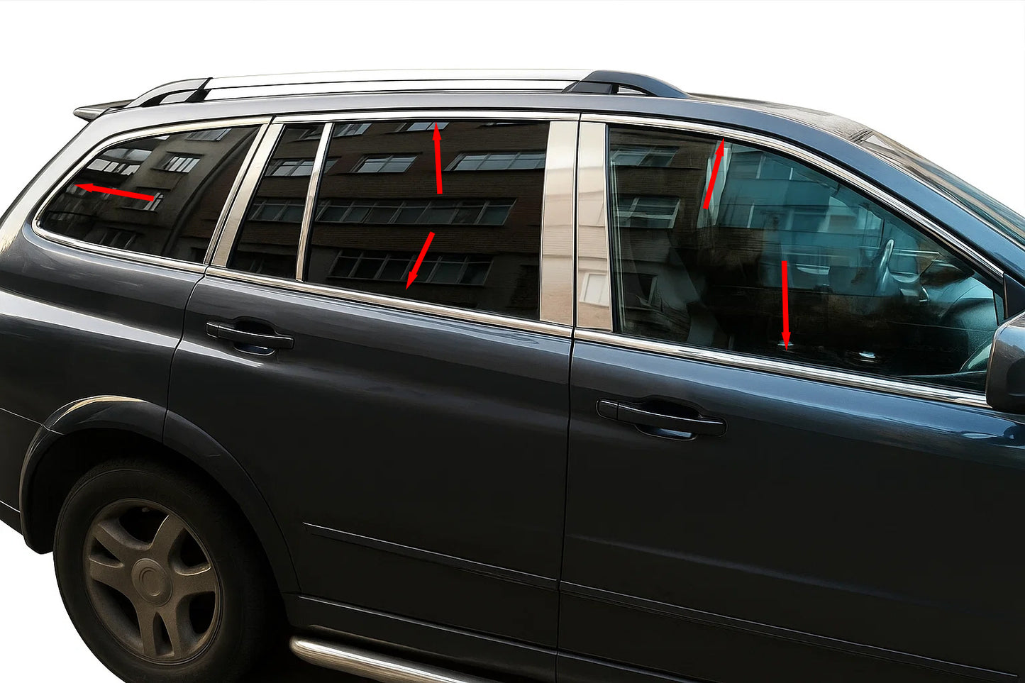 Full Window Trim Stainless Steel for SsangYong Kyron 2005-2014 - image 1