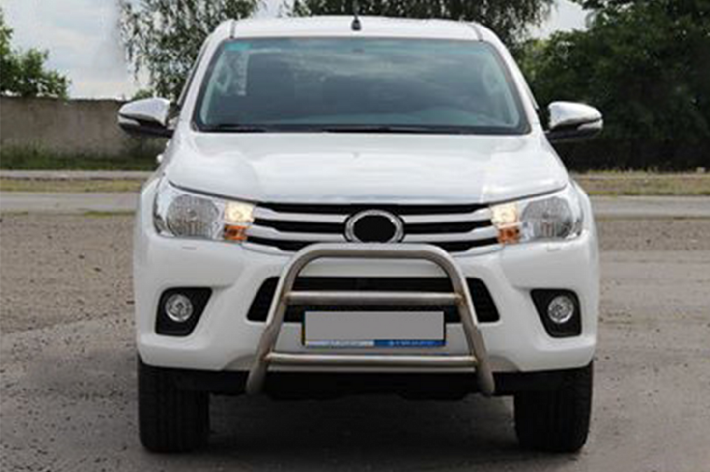Front Bar WT023 (Stainless Steel) for Toyota Hilux 2015- - image 3
