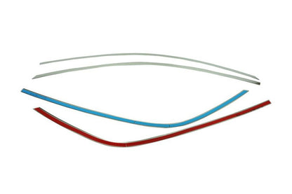 Upper Window Trim Stainless Steel (4 pcs) for Hyundai I-20 2014-2020 - image 3