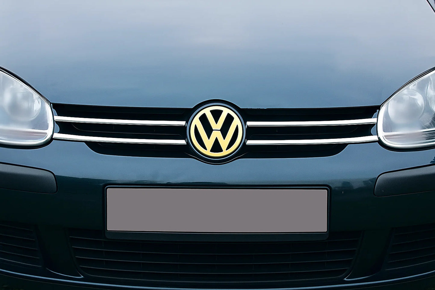 Grille Covers (4 pcs, Stainless Steel) for Volkswagen Golf 6 2008-2014 - image 1