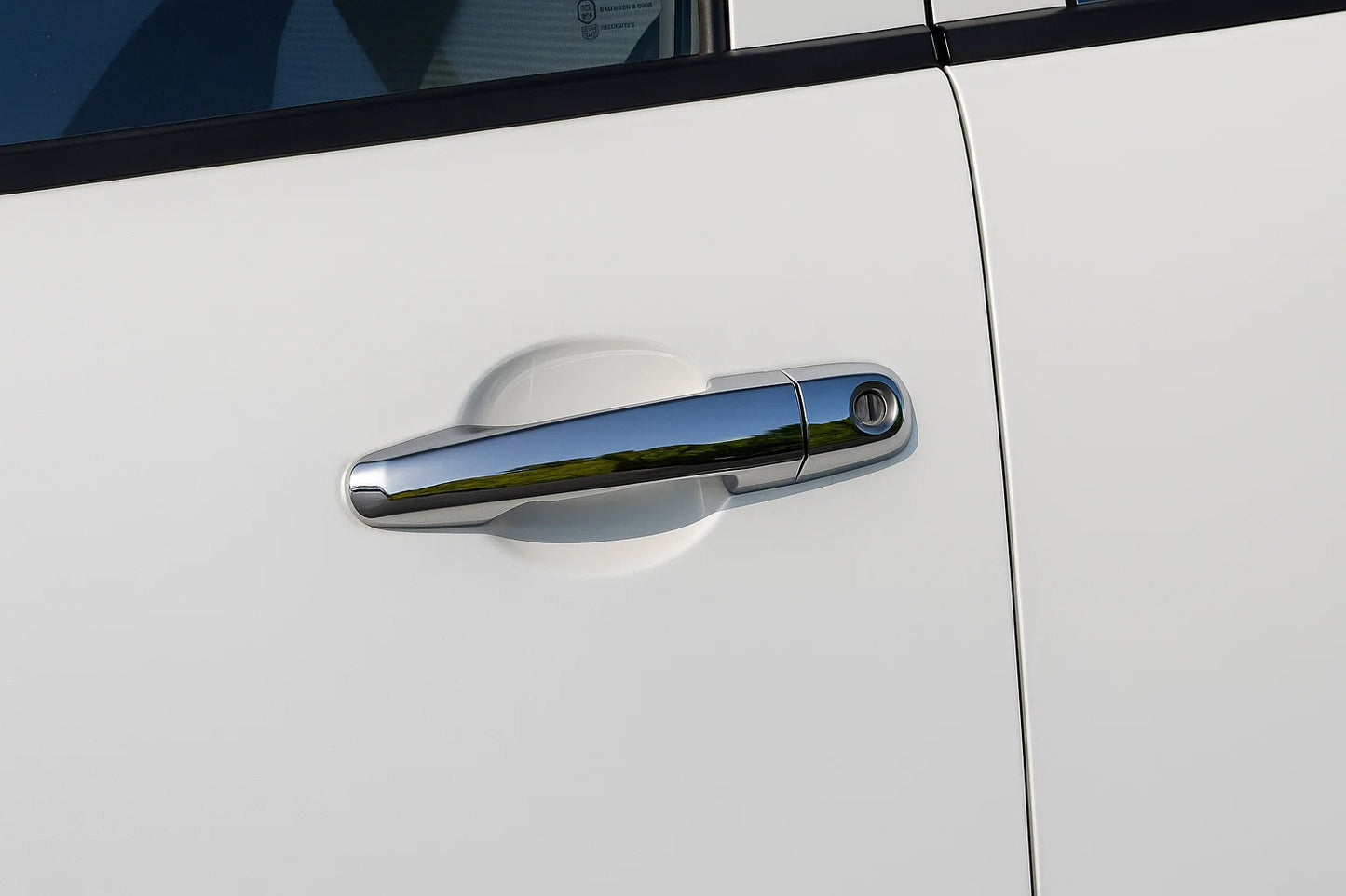 Chrome Door Handle Covers (4 pcs, Stainless Steel) for Mitsubishi Pajero Sport 2008-2015 - image 1