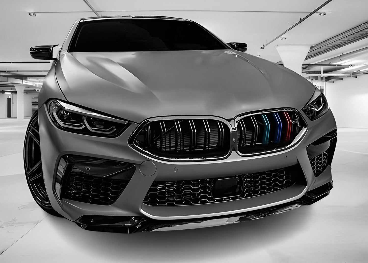 Kidney Grilles M-Look (2018-2022, M-Color) for BMW 8 Series G14/G15/G16 2018- - image 1