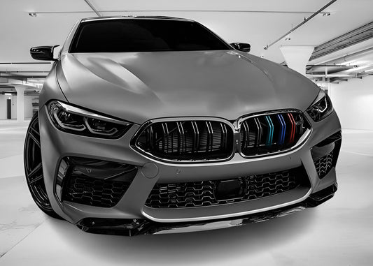 Kidney Grilles M-Look (2018-2022, M-Color) for BMW 8 Series G14/G15/G16 2018- - image 1