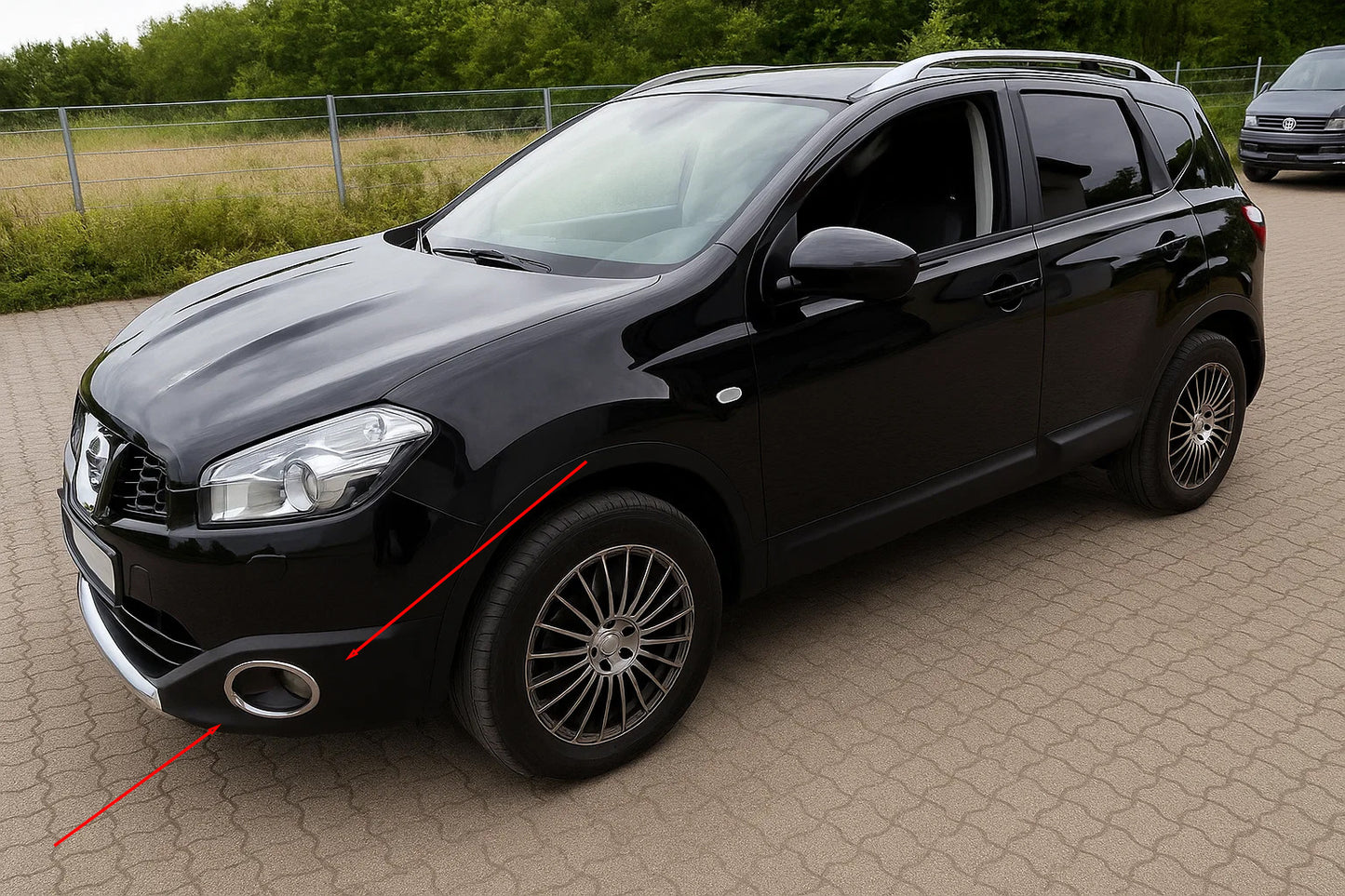 Chrome Fog Light Covers 2013-2018 (2 pcs, Stainless Steel) for Ford Custom 2013-2022 - image 1