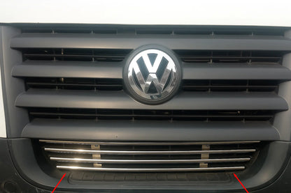Front Bumper Grille Stainless Steel for Volkswagen Crafter 2006-2016 - image 1