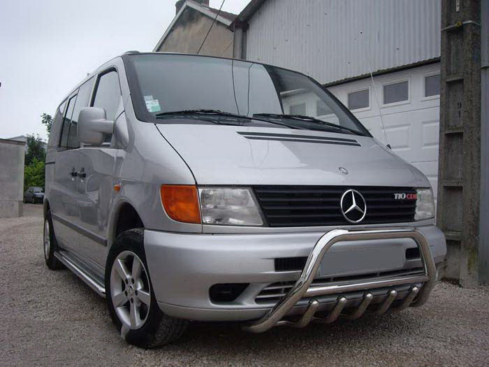 Bull Bar WT003/4 (Stainless Steel) for Mercedes Vito W638 1996-2003 - image 6