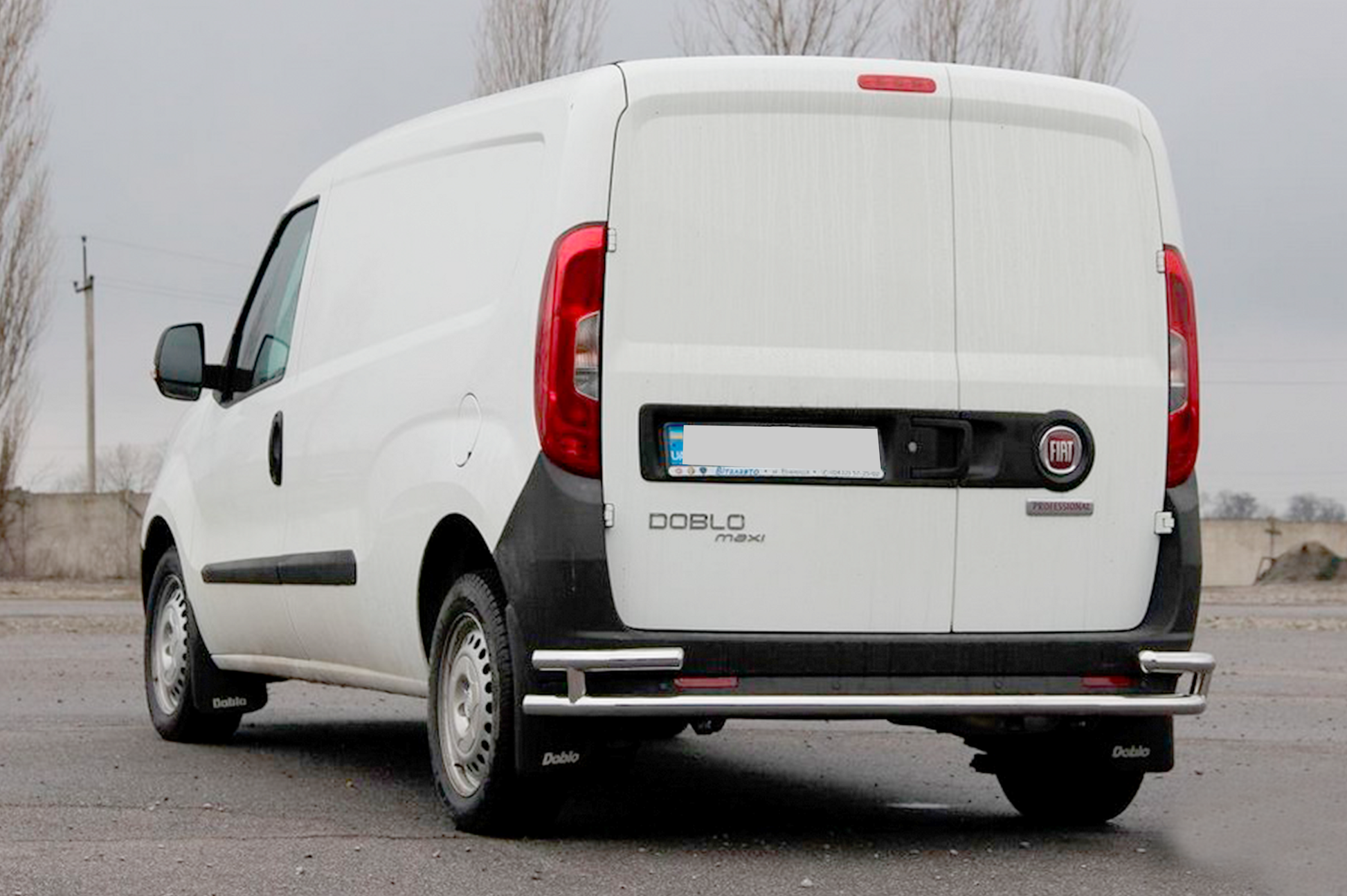 Rear Bar AK005/2-Double (Stainless Steel) for Opel Combo 2012-2018 - image 3
