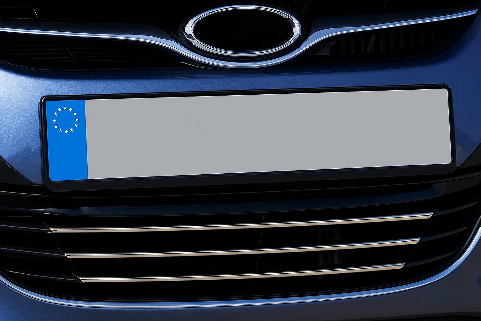 Grille Covers (3 pcs, Stainless Steel) for Hyundai I-40 2011-2019 - image 3