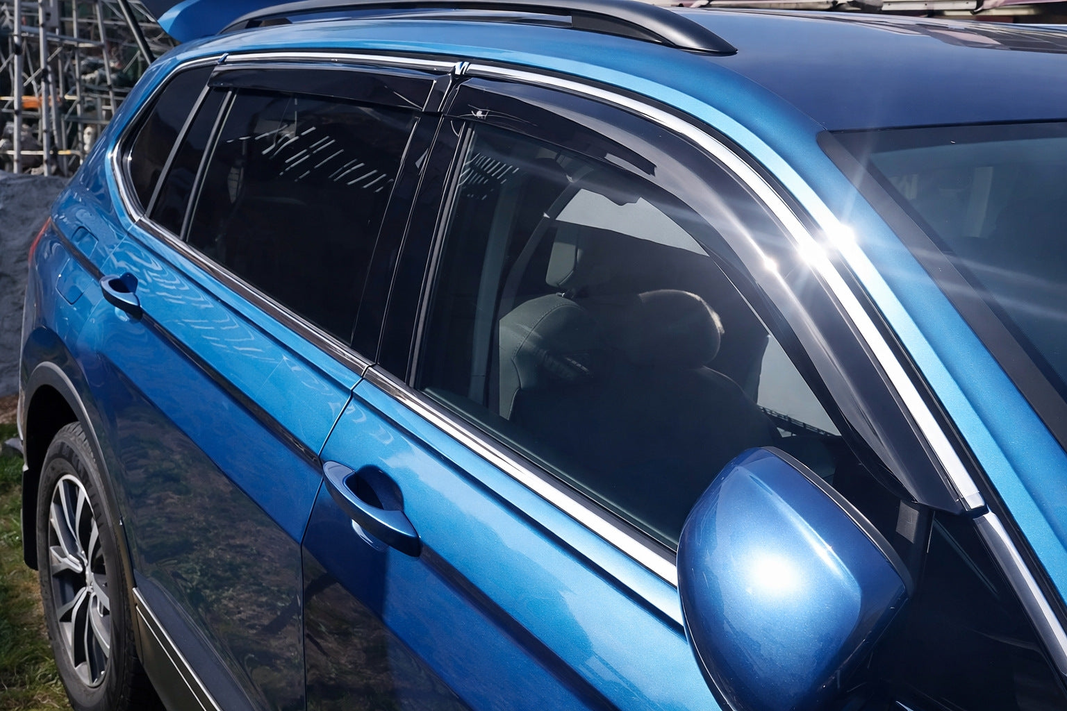Window Deflectors Allspace LWB (4 pcs, HIC) for Volkswagen Tiguan 2016-2023 - image 1