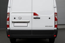 Chrome trim above license plate (stainless steel) for Opel Movano 2021- - image 1