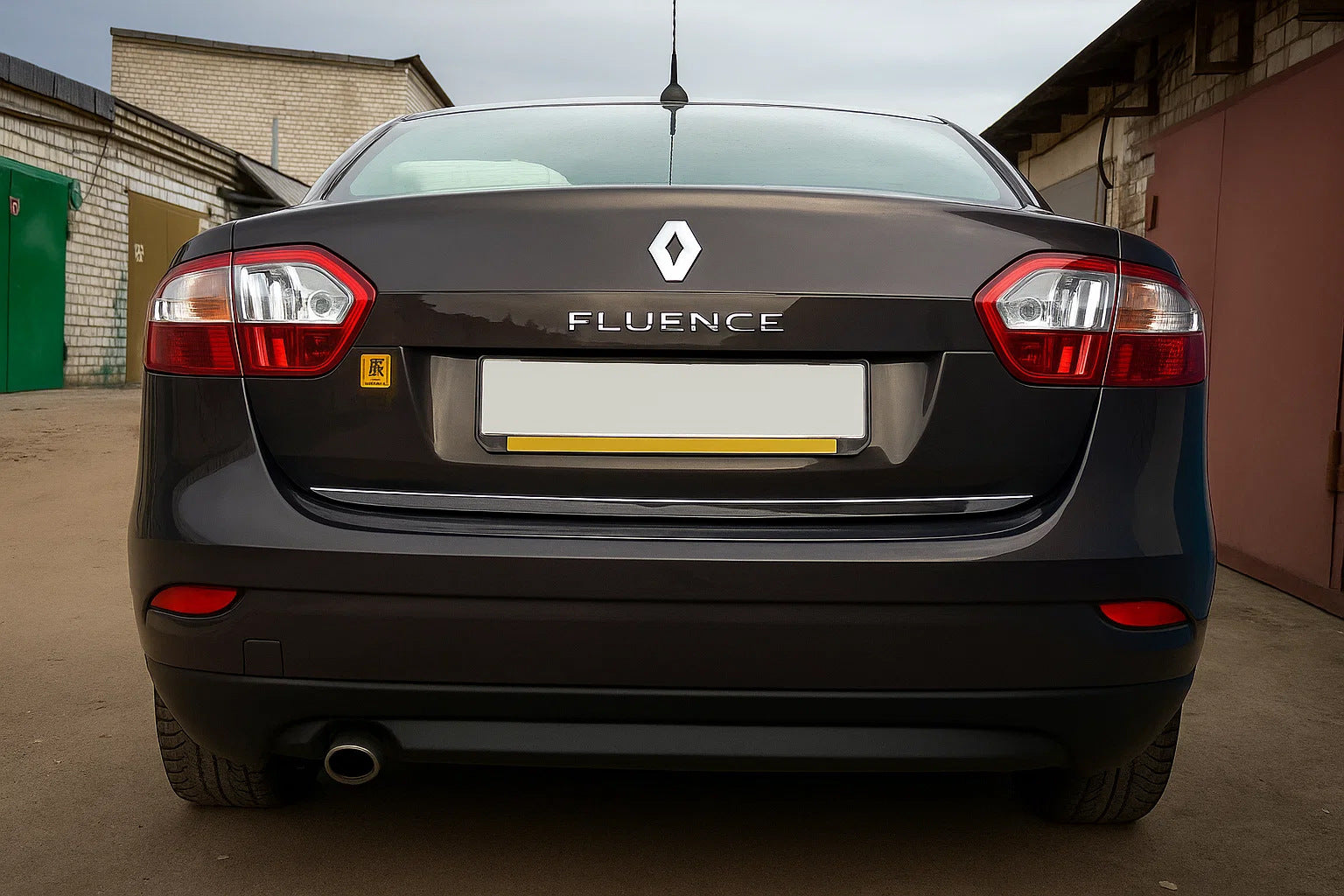 Trunk Trim Stainless Steel for Renault Fluence 2009-2016 - image 1