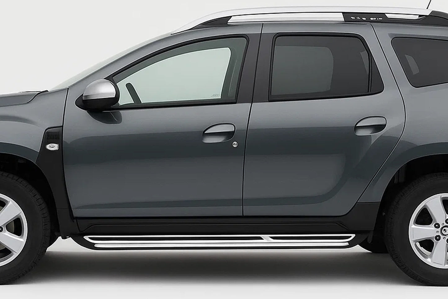 OEM Side Steps (2 pcs, Aluminum) for Dacia Duster 2018-2024 - image 1