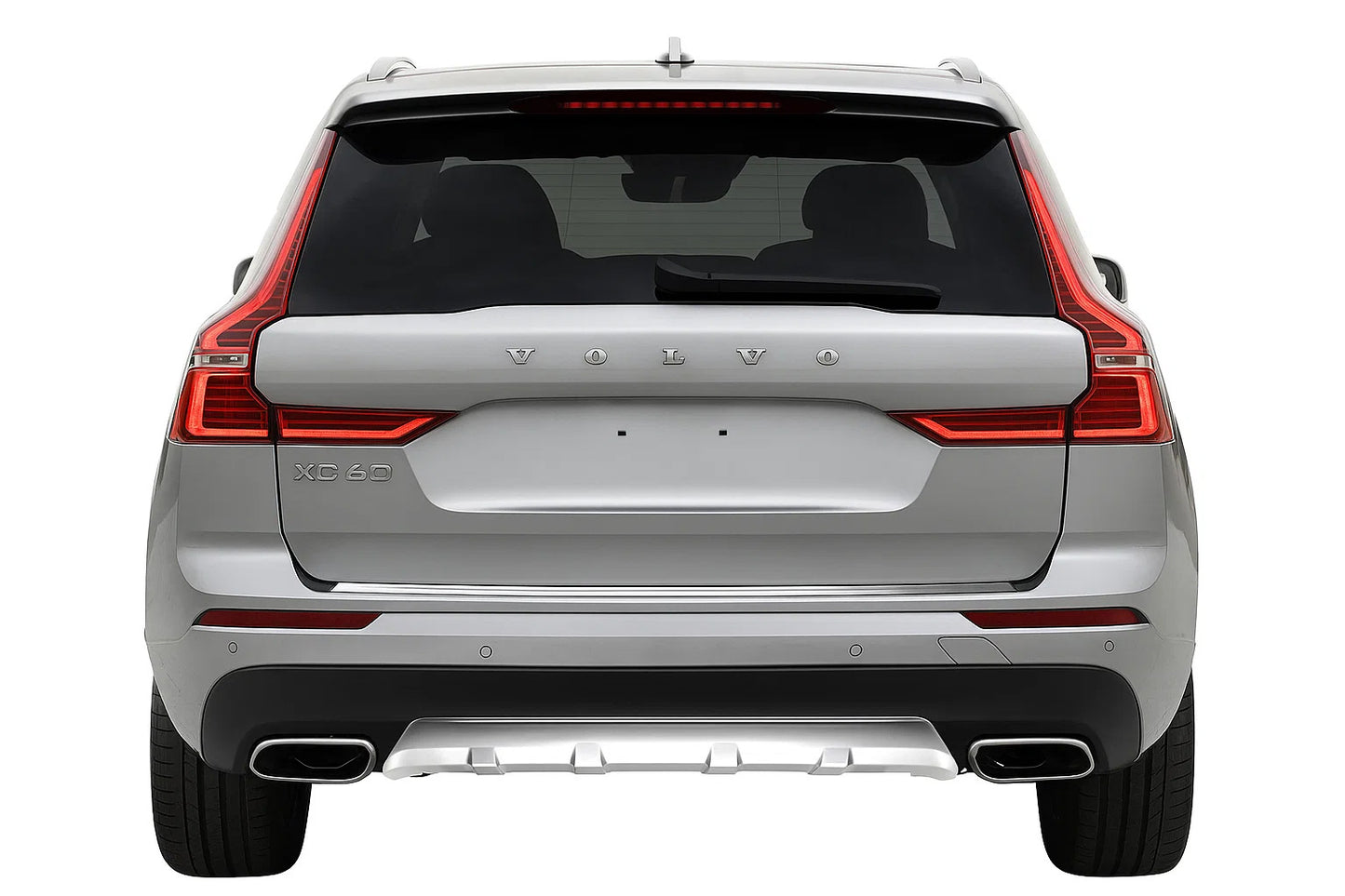 Front and Rear Bumper Extensions (2 pcs) for Volvo XC60 2017- - image 2