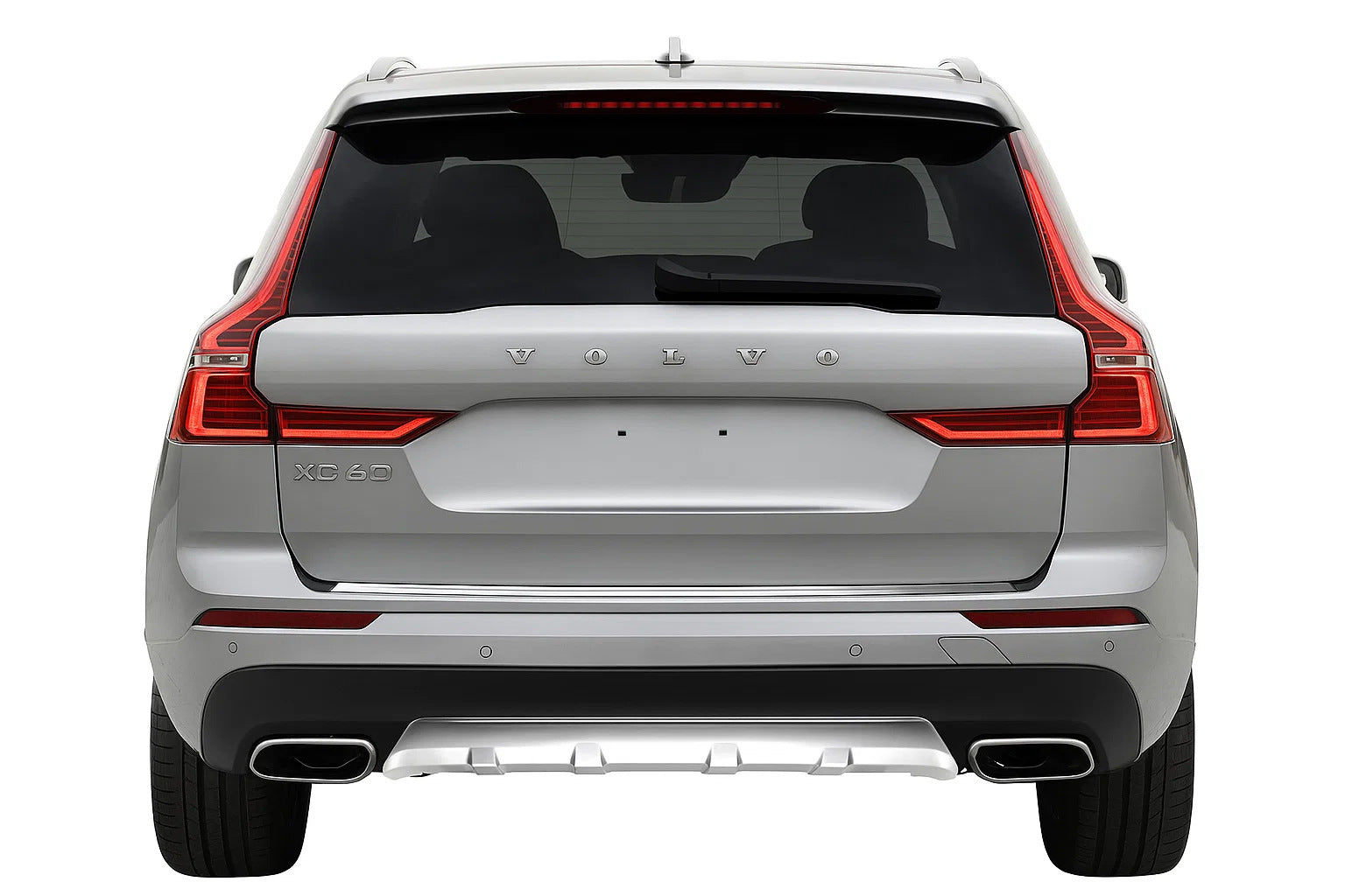 Front and Rear Bumper Extensions (2 pcs) for Volvo XC60 2017- - image 2