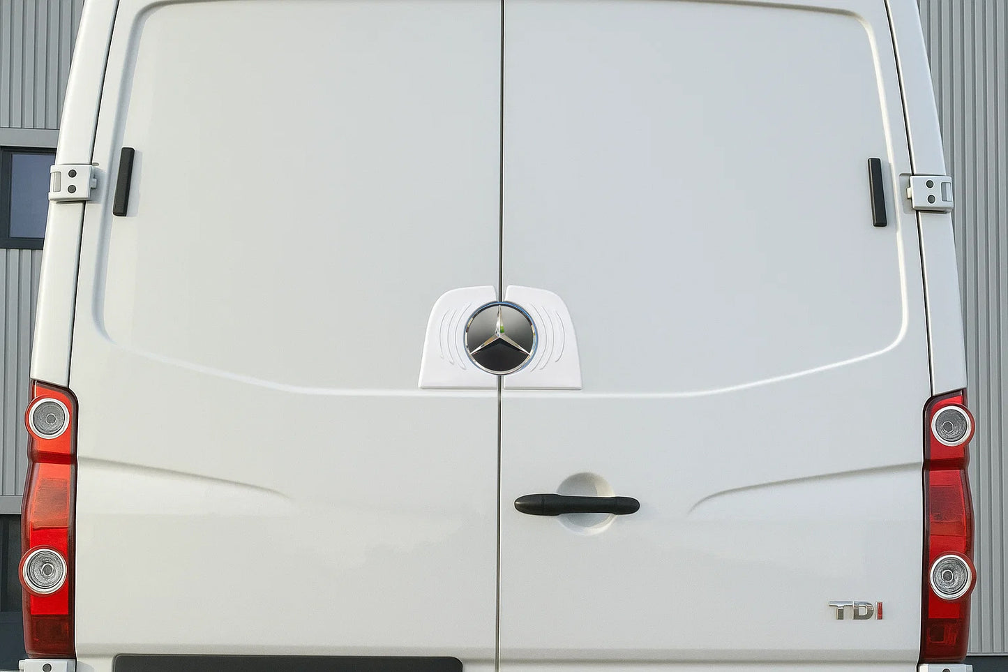 Rear Logo Trim (Stainless Steel) for Mercedes Sprinter W906 2006-2018 - image 1