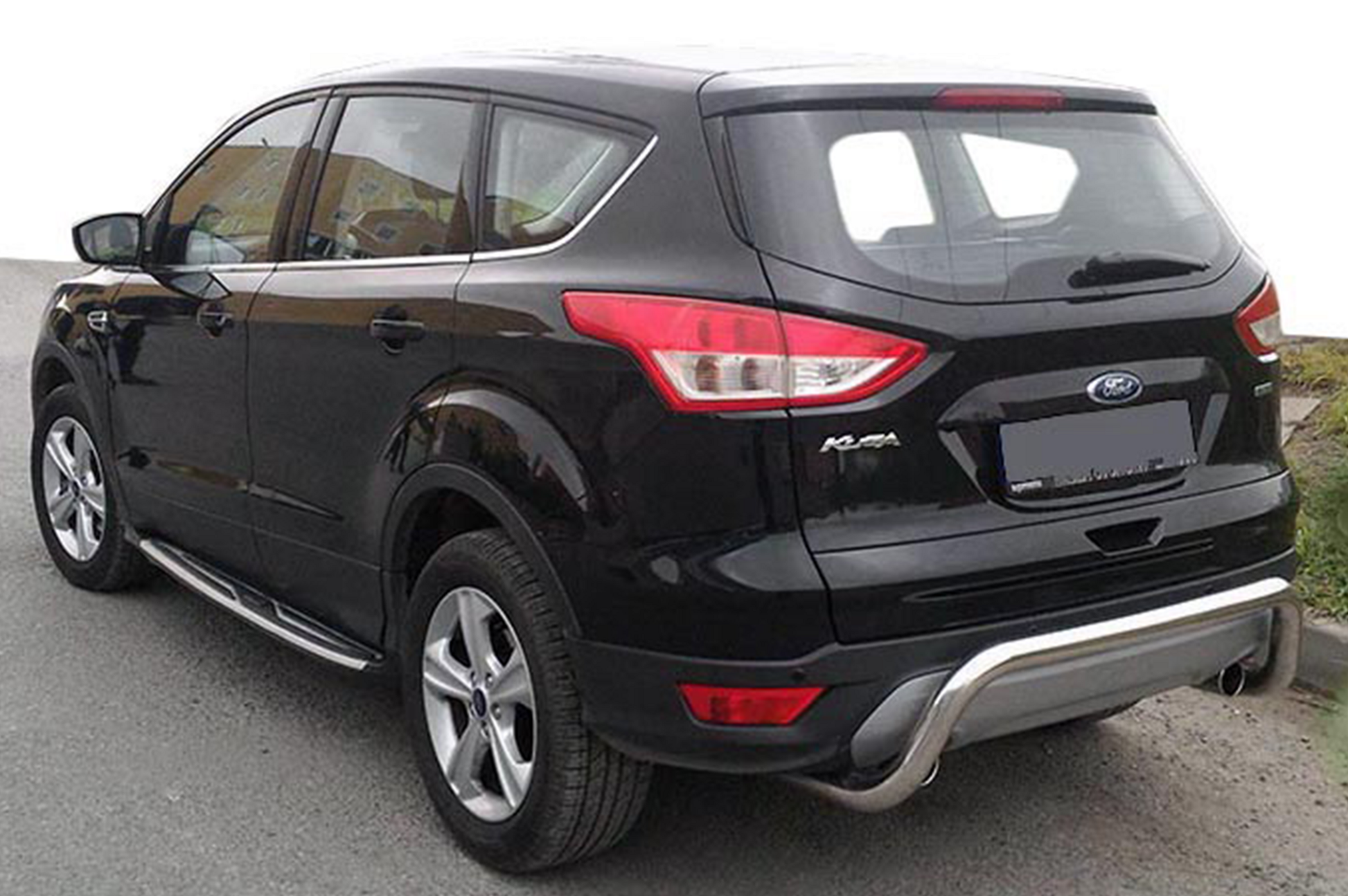 Rear Bar AK007 (Stainless Steel) for Ford Kuga/Escape 2013-2019 - image 1