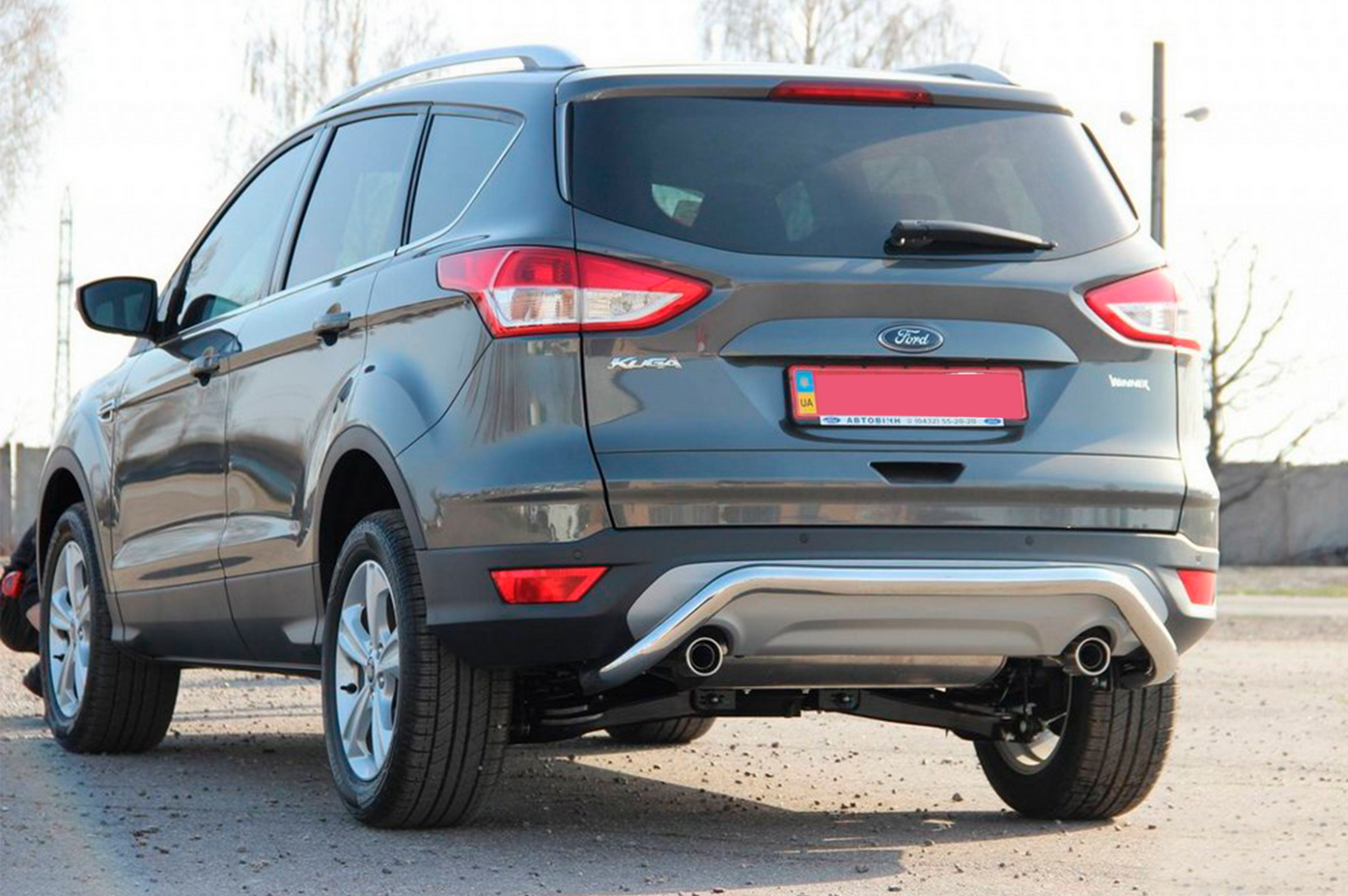 Rear Bar AK007 (Stainless Steel) for Ford Kuga/Escape 2013-2019 - image 4