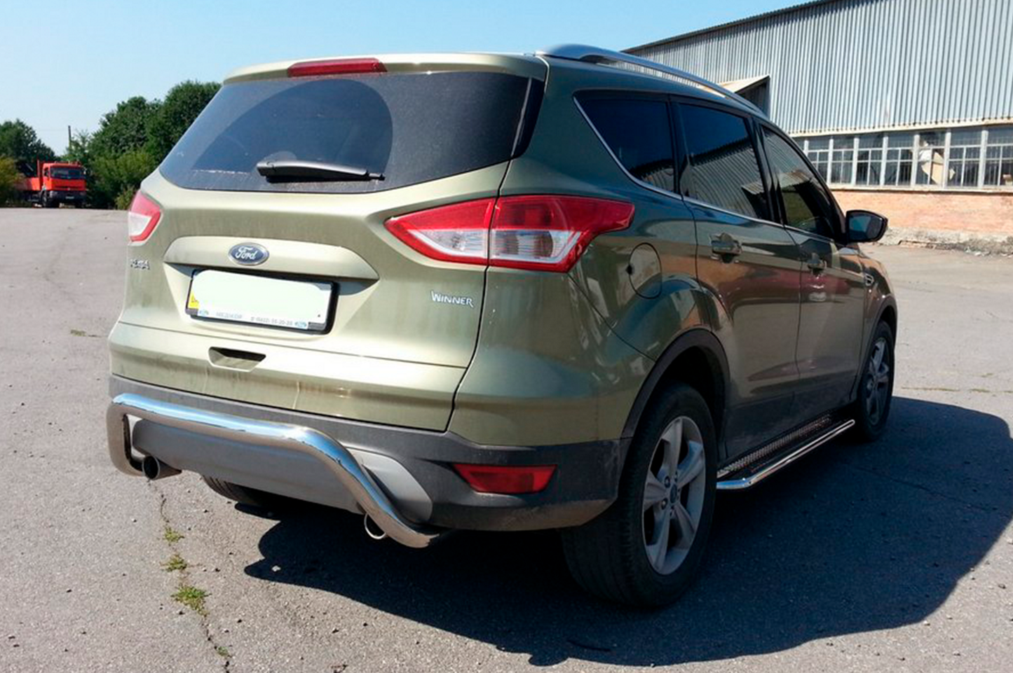 Rear Bar AK007 (Stainless Steel) for Ford Kuga/Escape 2013-2019 - image 7