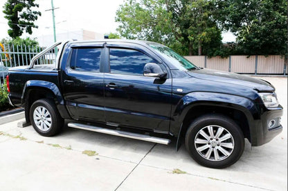 Window Deflectors (4 pcs, HIC) for Volkswagen Amarok 2010-2022 - image 4