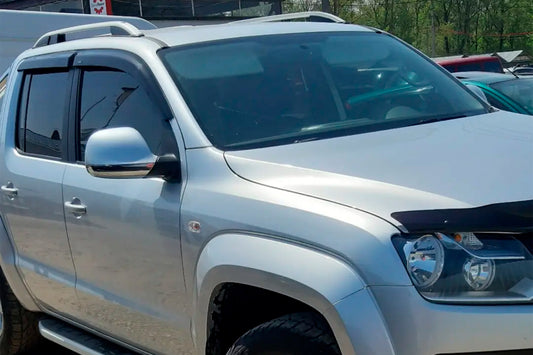 Window Deflectors (4 pcs, HIC) for Volkswagen Amarok 2010-2022 - image 2