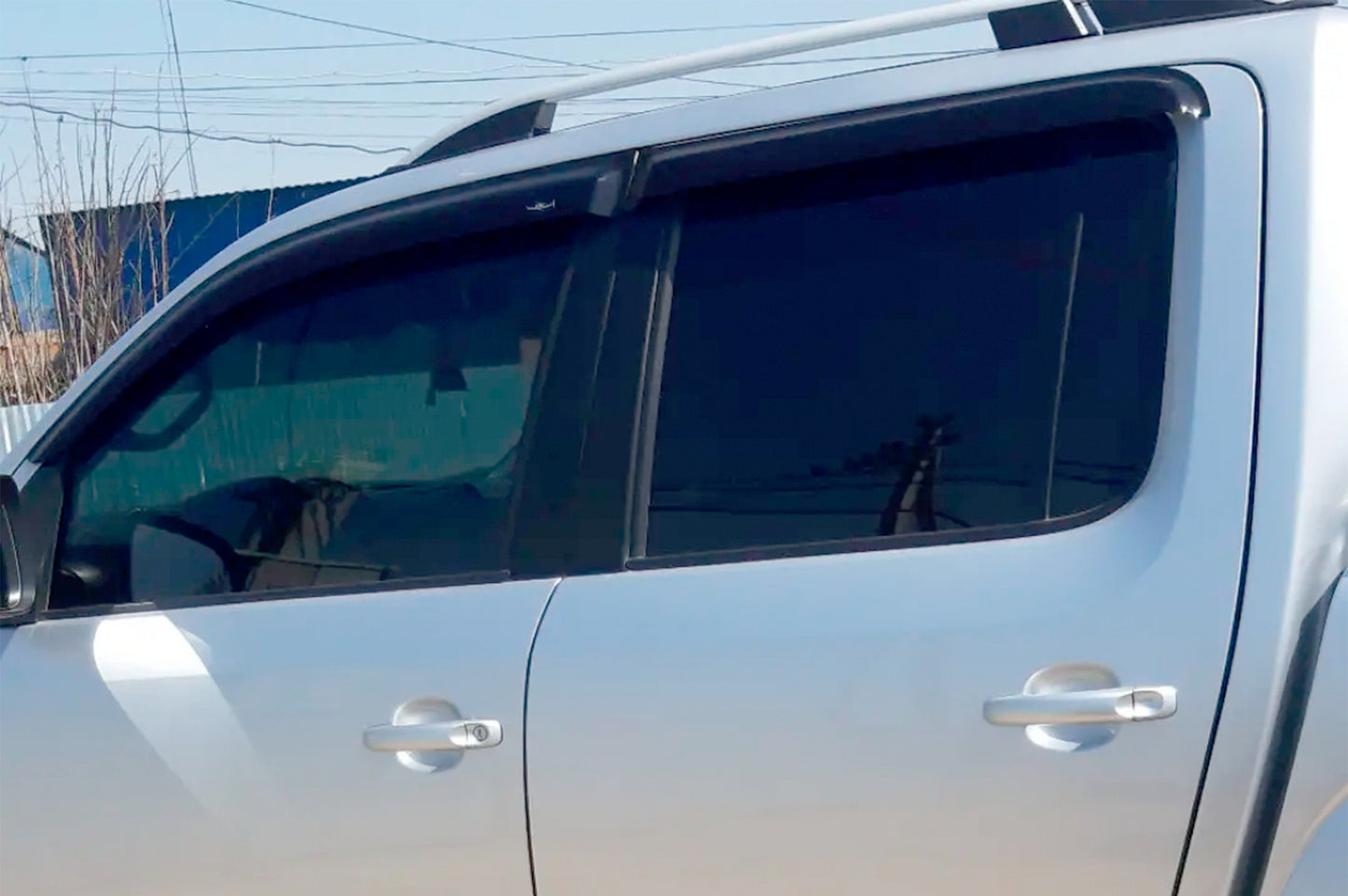 Window Deflectors (4 pcs, HIC) for Volkswagen Amarok 2010-2022 - image 6