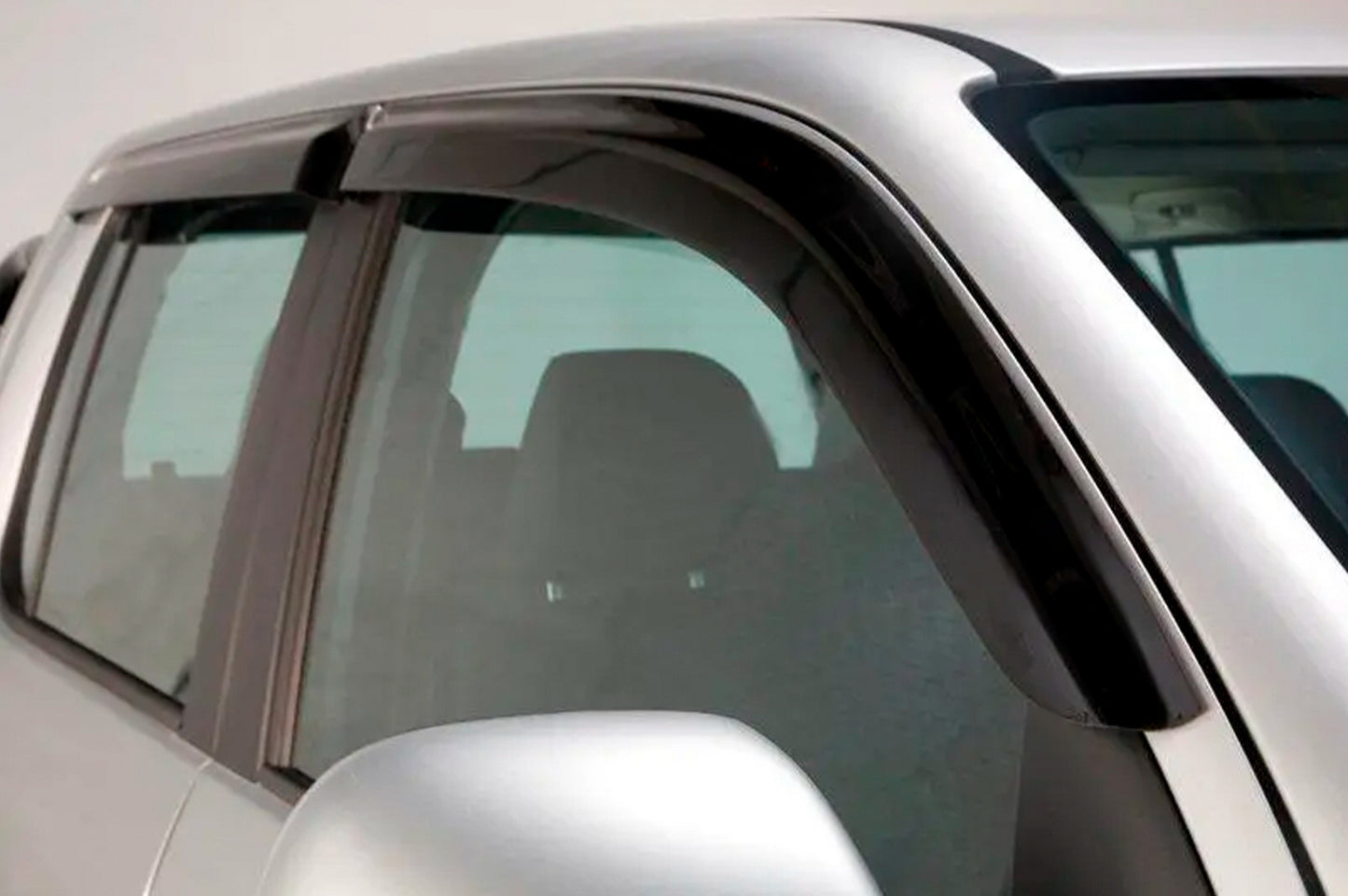 Window Deflectors (4 pcs, HIC) for Volkswagen Amarok 2010-2022 - image 5