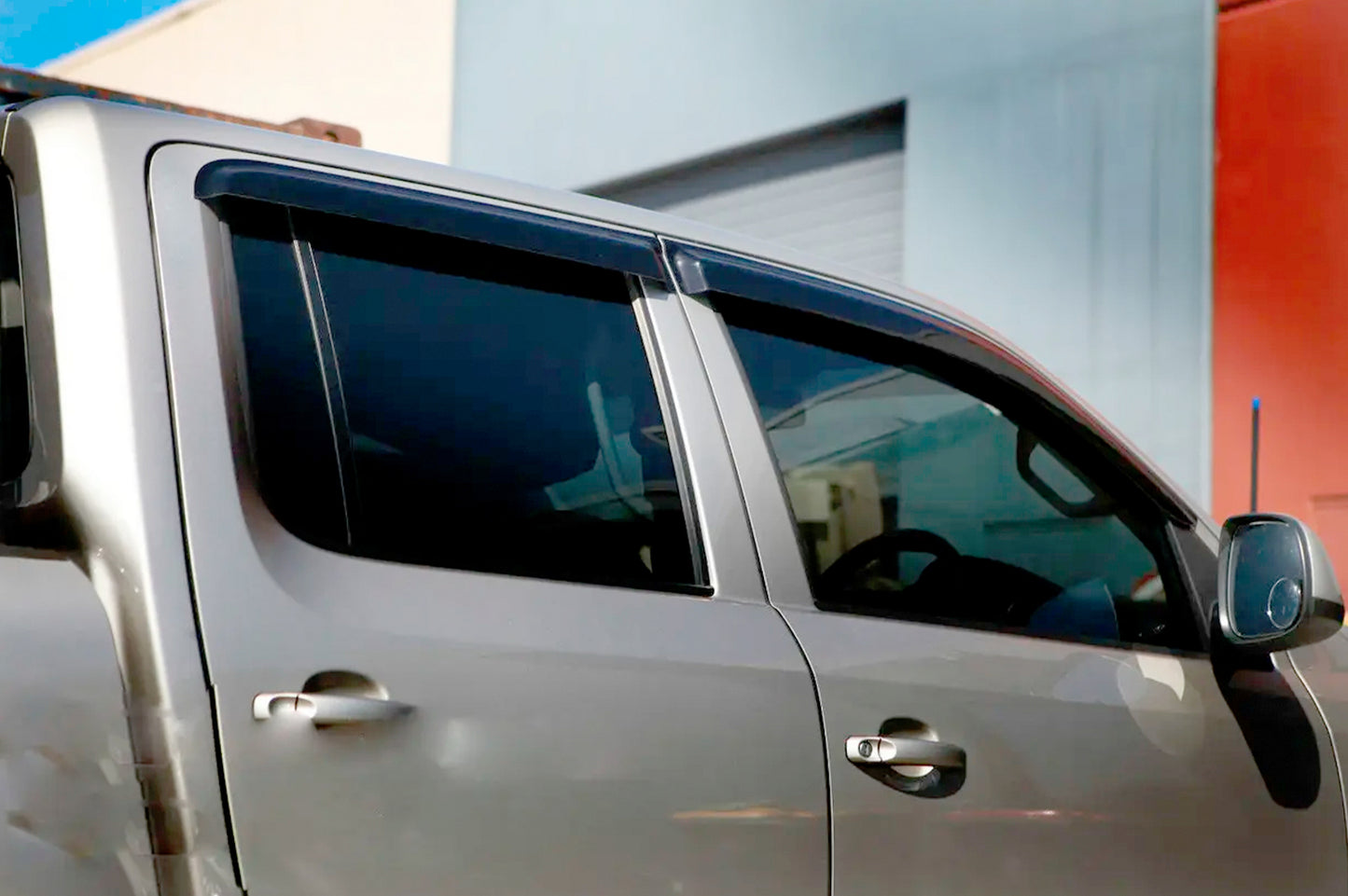 Window Deflectors (4 pcs, HIC) for Volkswagen Amarok 2010-2022 - image 7