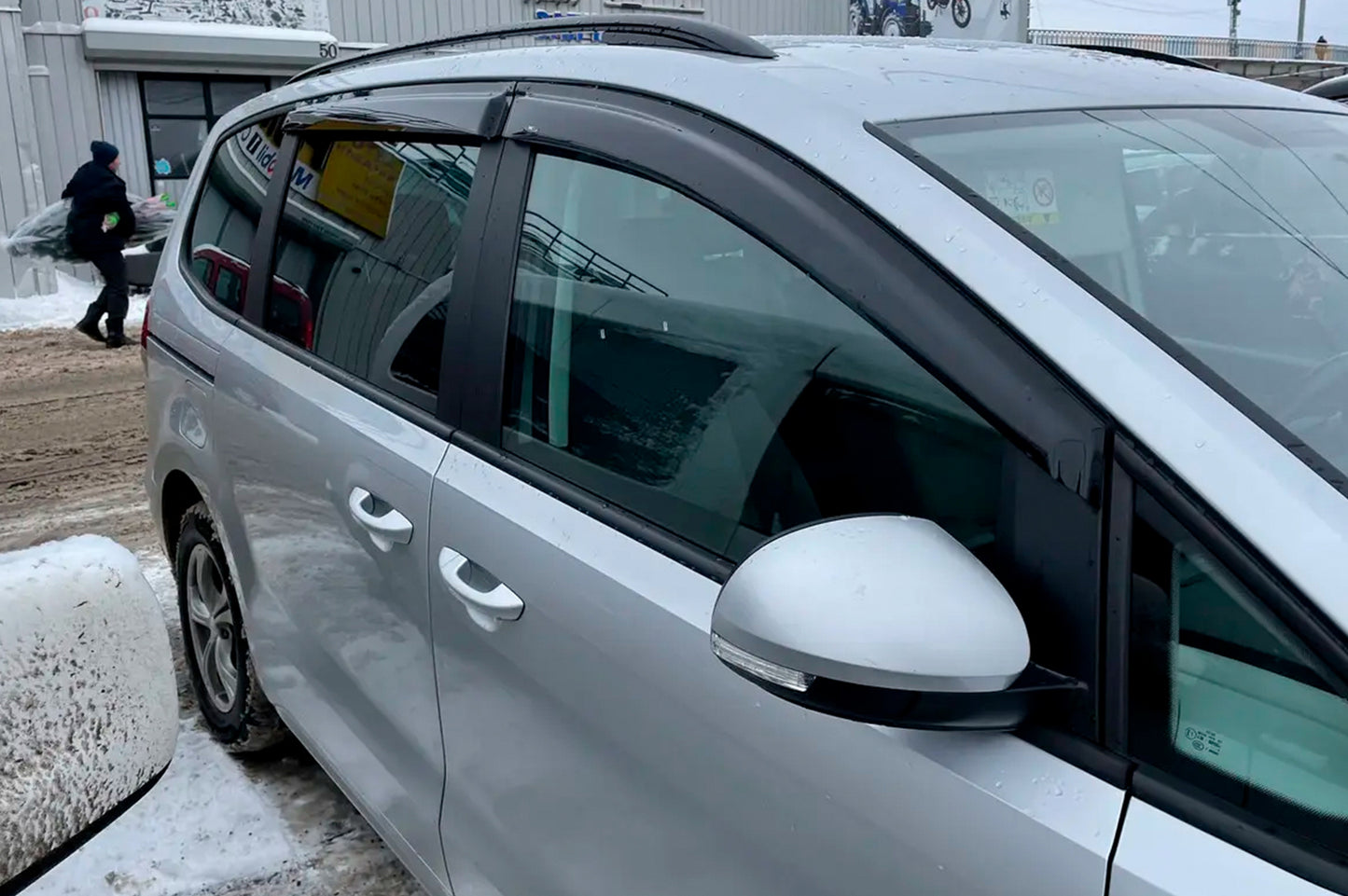 Window Deflectors (4 pcs, HIC) for Seat Alhambra 2010- - image 7