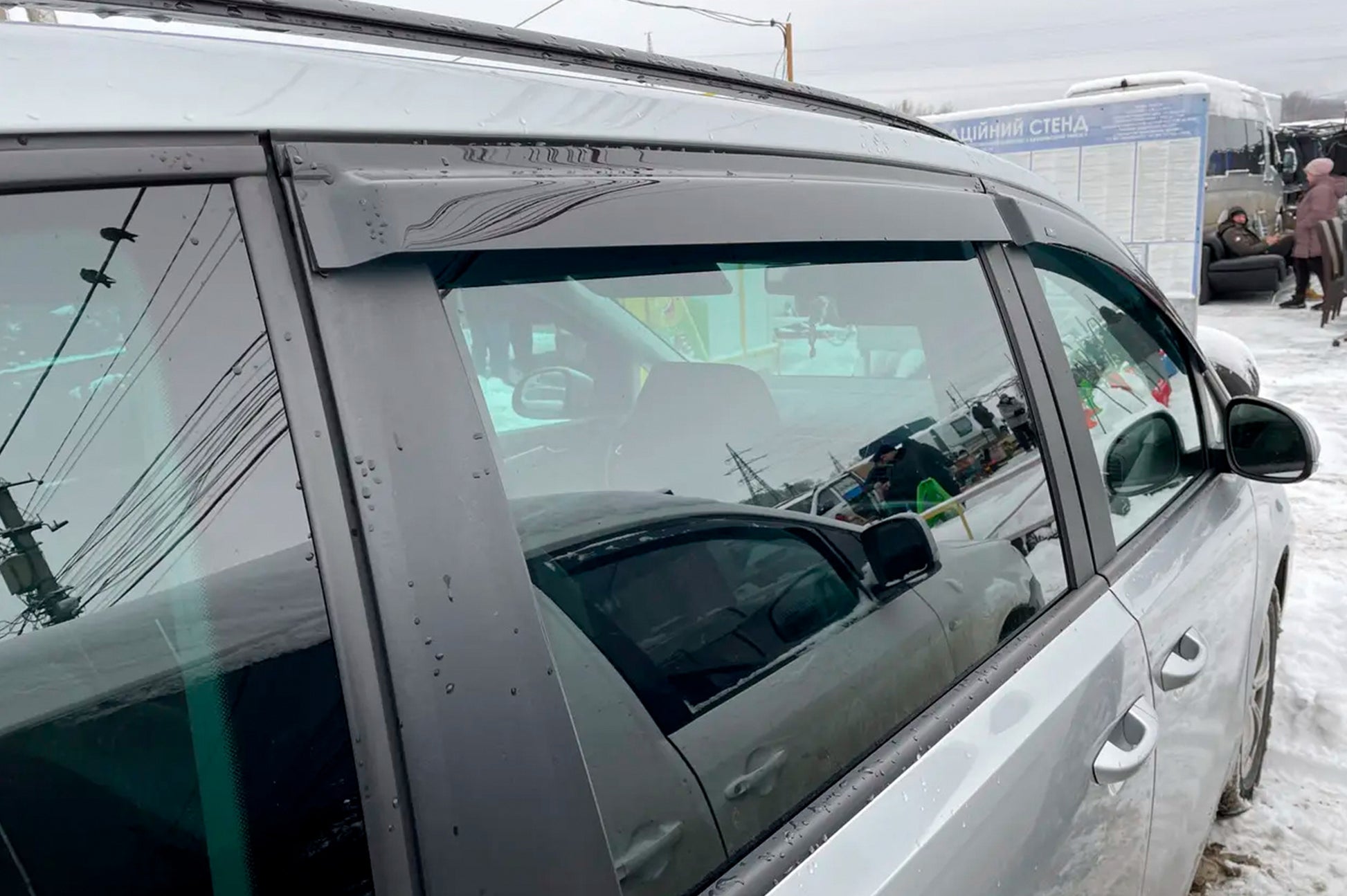 Window Deflectors (4 pcs, HIC) for Seat Alhambra 2010- - image 2