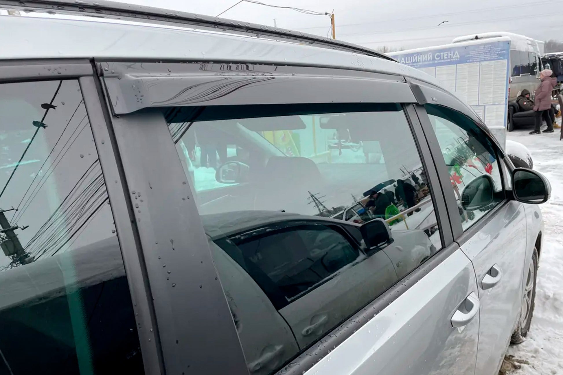 Window Deflectors (4 pcs, HIC) for Seat Alhambra 2010- - image 8