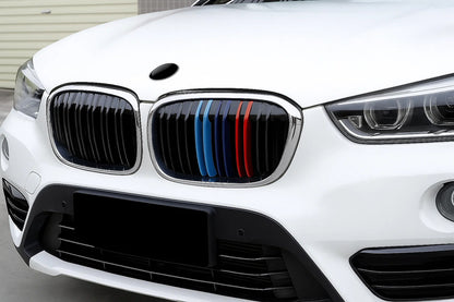 Kidney Grilles M-Look (2015-2019, M-Color with Chrome Trim) for BMW X1 F48 2015-2022 - image 1