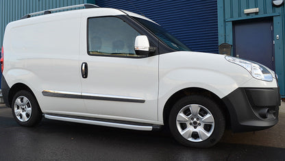 Chrome Door Handle Covers (4 pcs, Stainless Steel) for Peugeot Bipper 2008-2017 - image 2