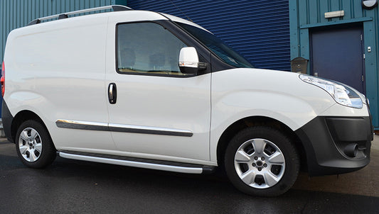Chrome Door Handle Covers (4 pcs, Stainless Steel) for Peugeot Bipper 2008-2017 - image 2