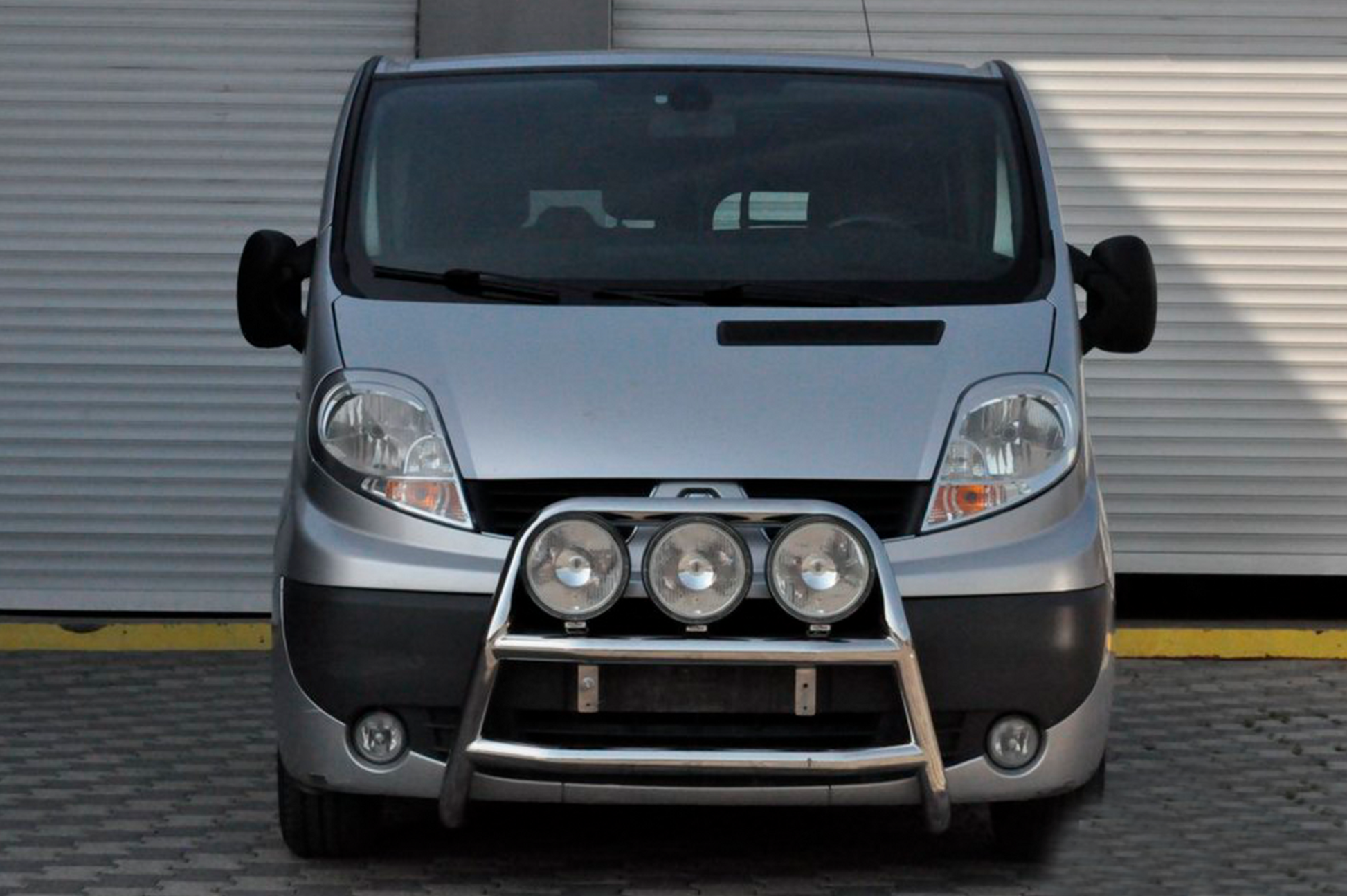 Bull Bar WT018 (Stainless Steel) for Opel Vivaro 2001-2015 - image 2