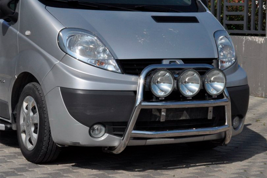 Bull Bar WT018 (Stainless Steel) for Nissan Primastar 2002-2014 - image 1