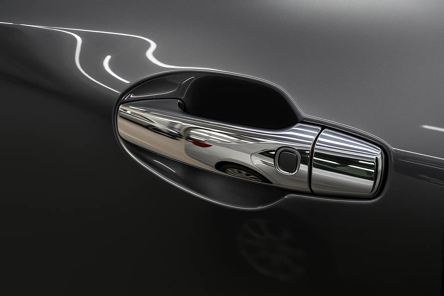 Chrome Door Handle Covers (4 pcs, Stainless Steel) for Lexus LX570/450d 2008-2022 - image 5