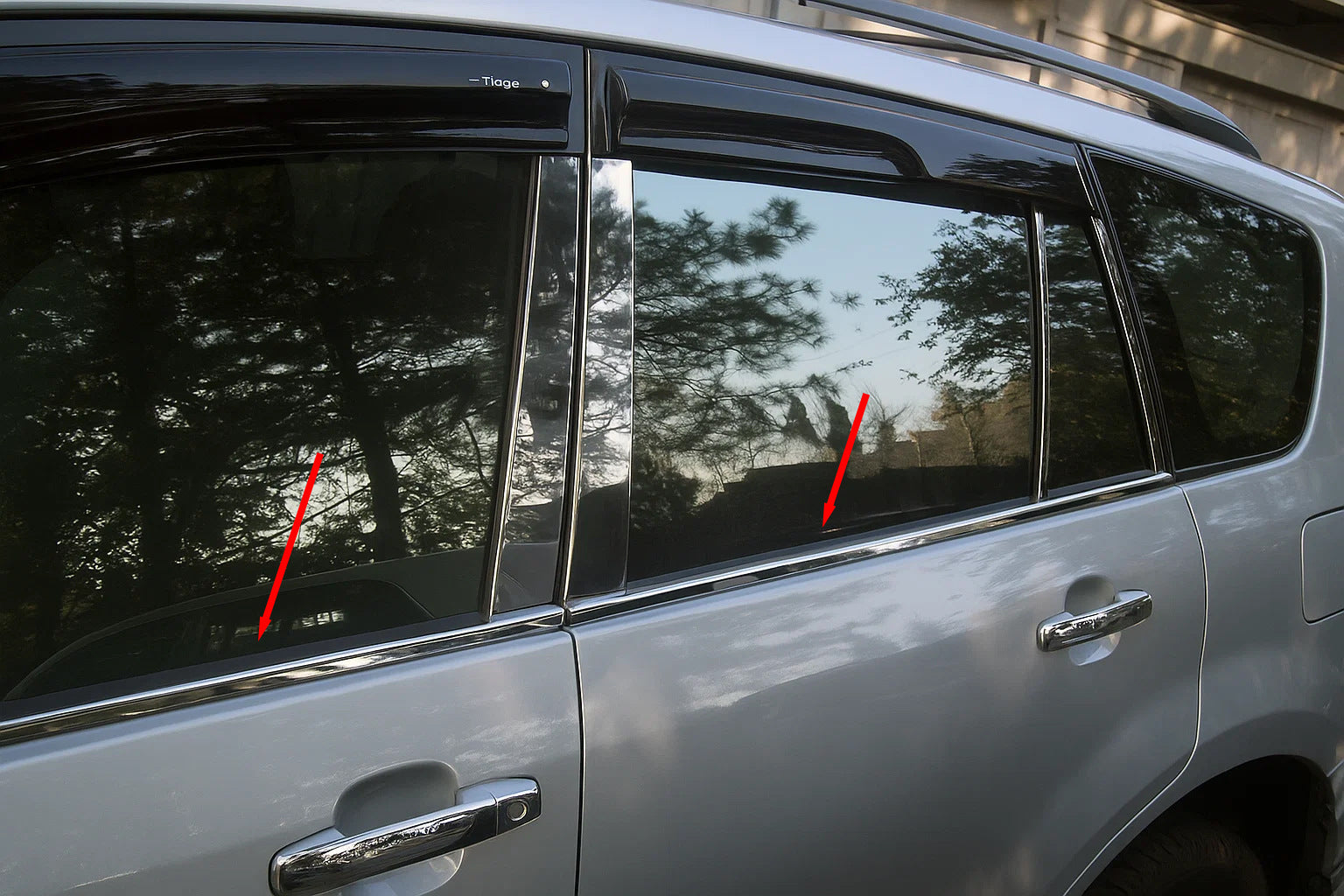 Stainless Steel Window Trim for Chery Tiggo 1 2005-2016 - image 1