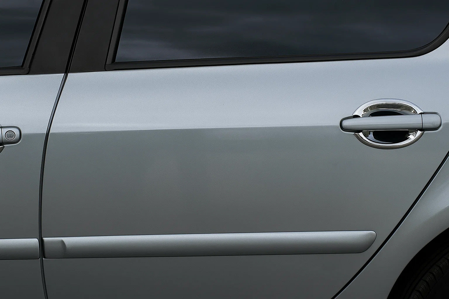 Chrome Handle Cup Covers (4 pcs, plastic) for Peugeot 307 2001-2008 - image 2