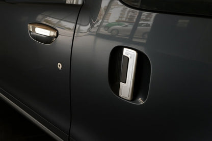 Chrome Door Handle Covers (4 pcs, Stainless Steel) for Renault Dokker 2013-2022 - image 1