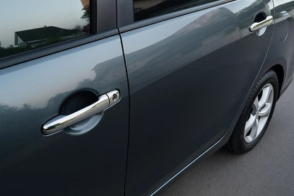 Chrome Door Handle Covers (4 pcs, Stainless Steel) for Mitsubishi Grandis 2003-2011 - image 1