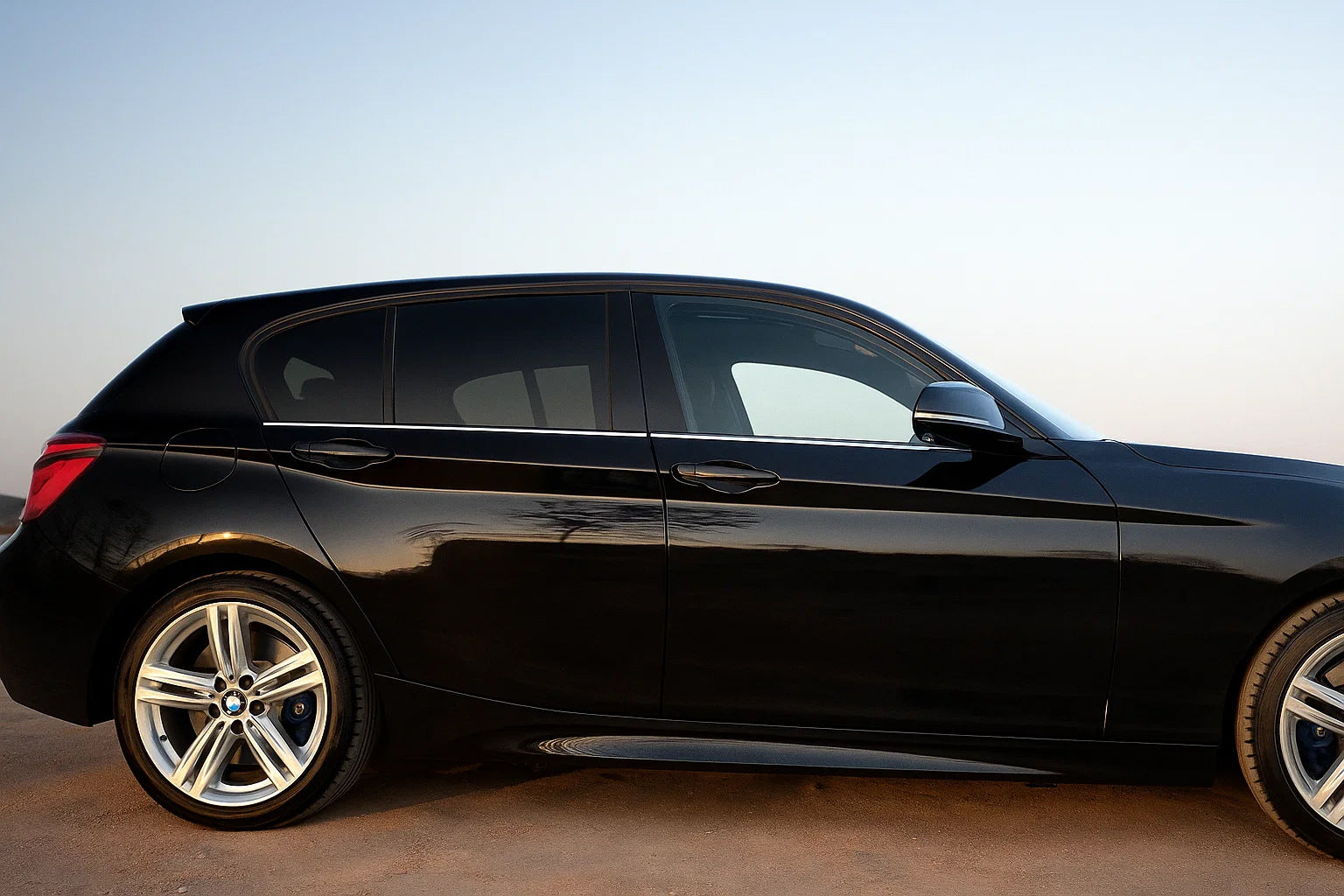 Stainless Steel Window Trim for BMW 1 Series F20/21 2011-2019 - image 1