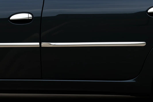 Door Moldings Stainless Steel (4 pcs) for Dacia Logan I 2008-2012 - image 1