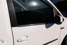 Window Trim Black Chrome (2 pcs, Stainless Steel) for Volkswagen Caddy 2015-2020 - image 1