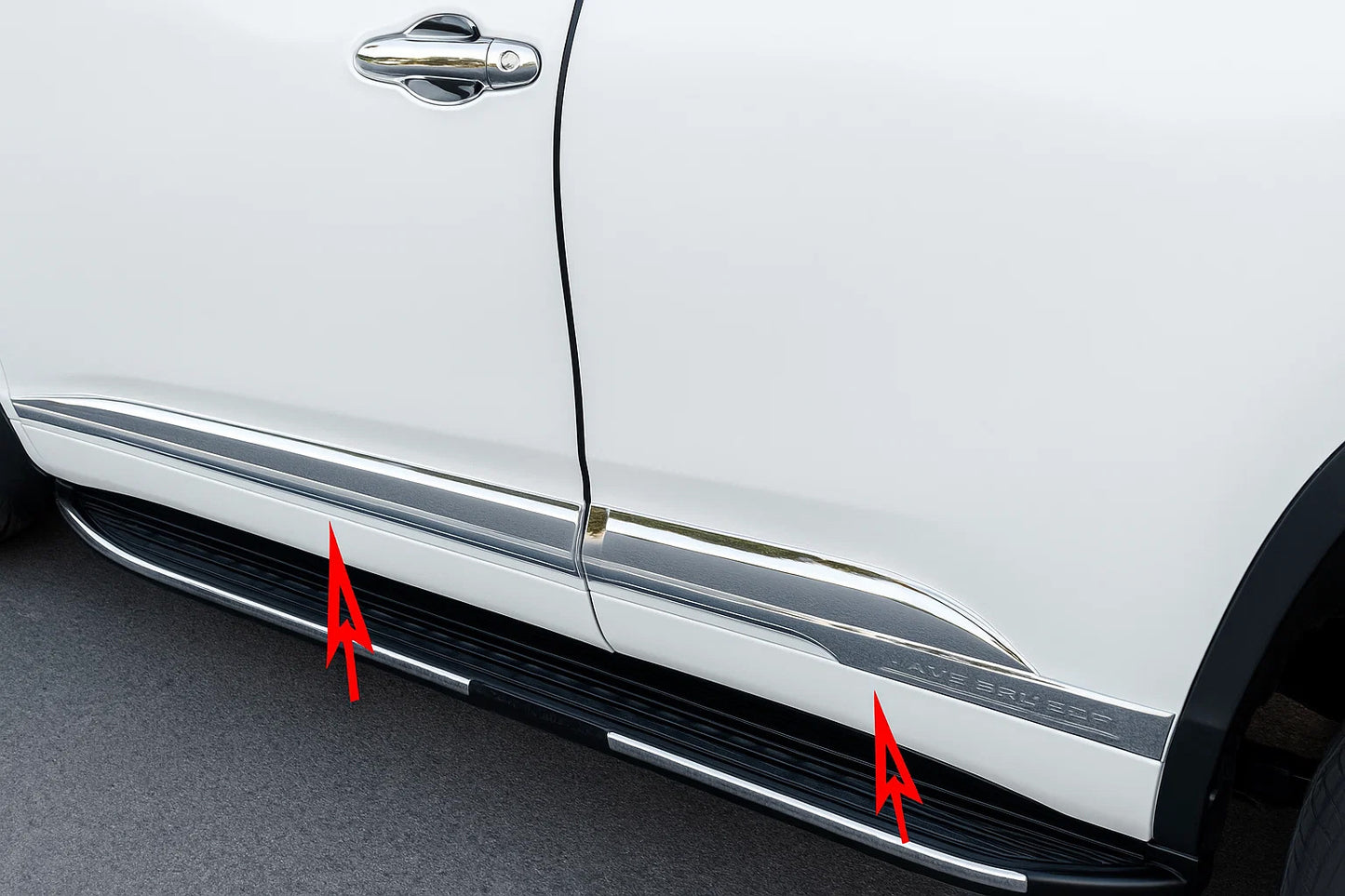 Chrome Door Moldings Libao (ABS) for Toyota Highlander 2013-2019 - image 4